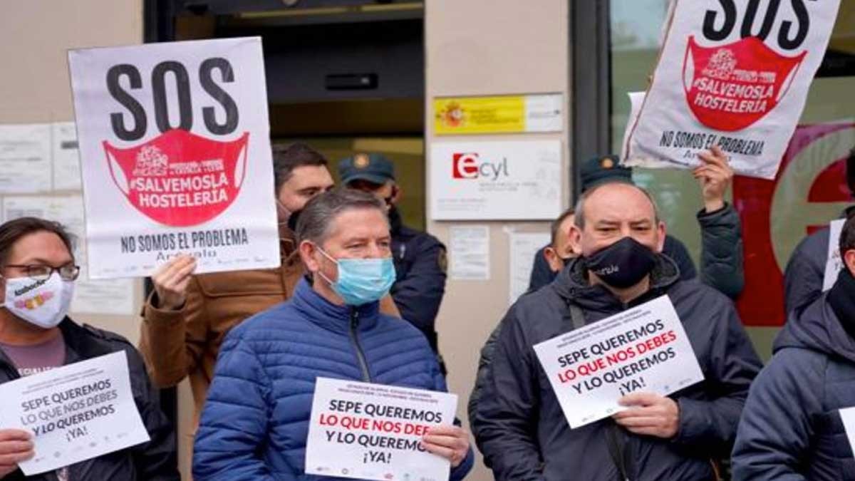 Trabajadores en ERTE piden regularizar el pago de la prestación por desempleo SEPE en diciembre