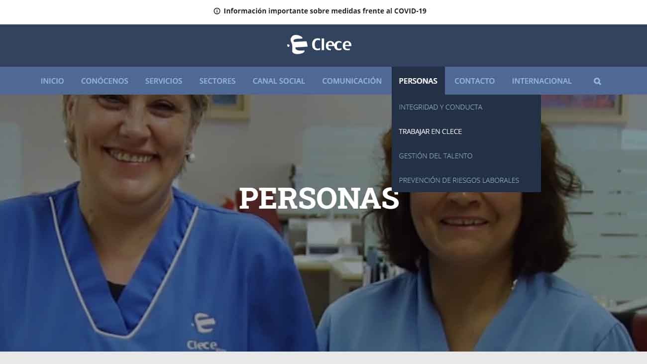 Clece lanza una oferta de empleo con 138 puestos vacantes