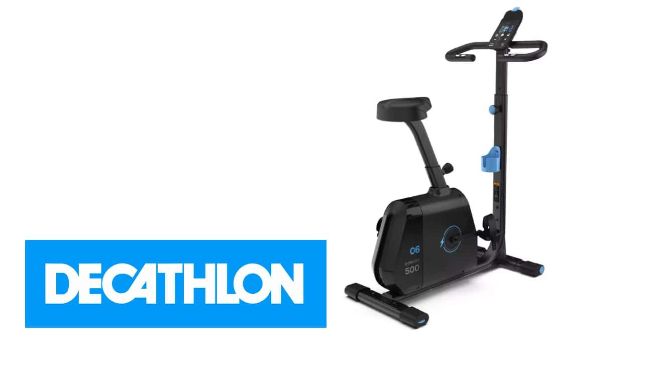 Bici estática Decathlon: sin cables y zapatillas
