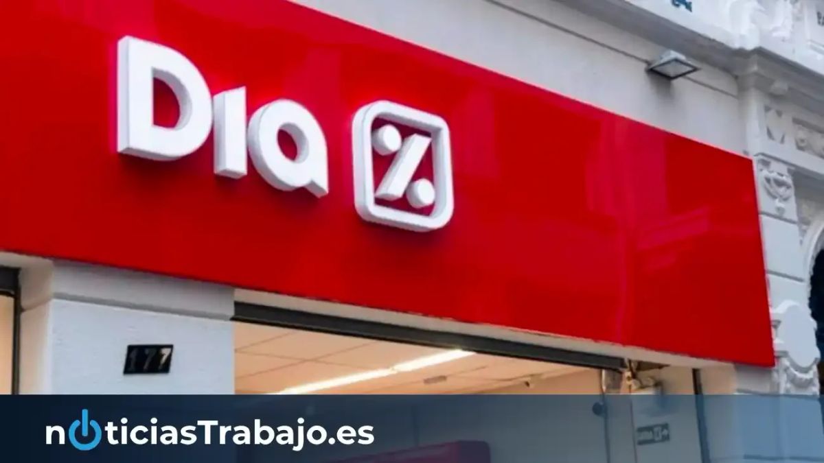 Supermercados DIA necesita cubrir mas de 20 puestos de trabajo