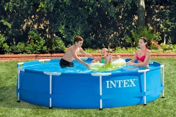 Piscina elevada de metal Intex
