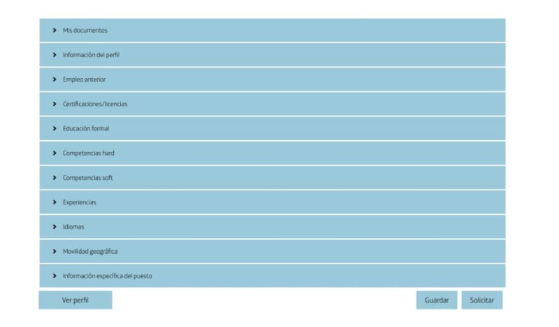 zona para enviar el curriculum a movistar