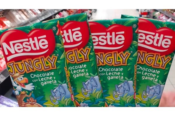 Tabletas de Nestle Jungly
