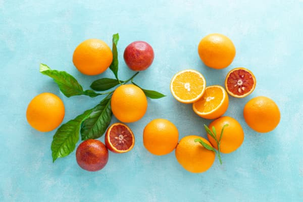 naranjas vitamina c