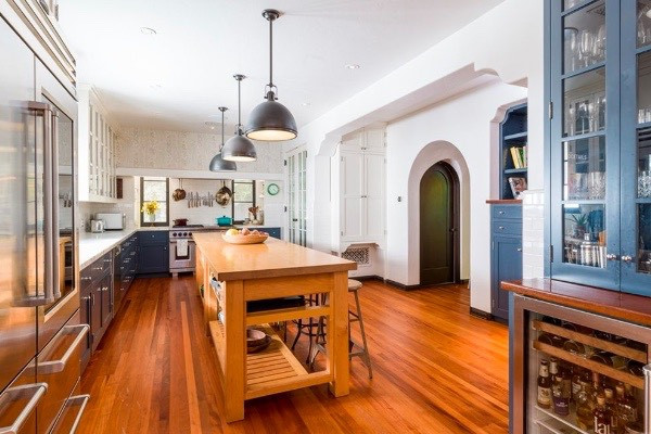 Cocina masión Leonardo Dicaprio