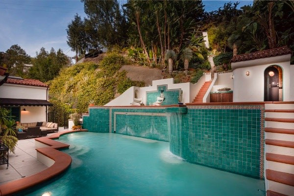 Piscina masión Leonardo Dicaprio