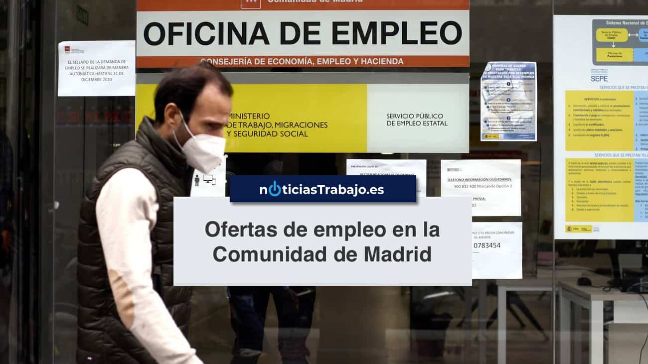 Madrid cuenta con 11.000 ofertas de empleo con incorporación inmediata para este verano