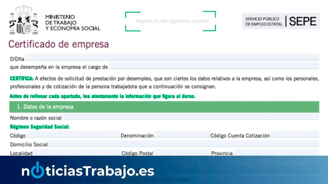 certificado empresa