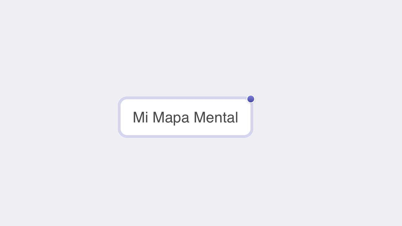 Un nodo de un mapa mental