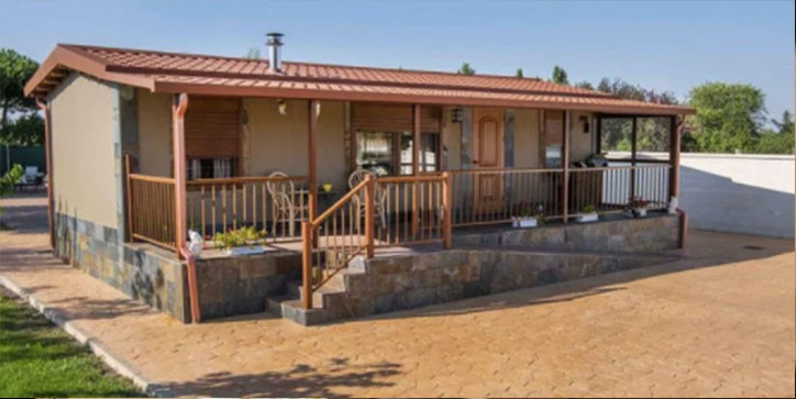 vivienda prefabricada rústico