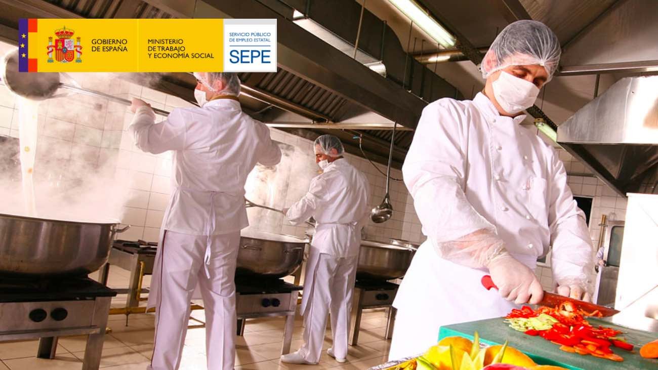 El SEPE publica los mejores cursos para obtener el carnet de manipulador de alimentos