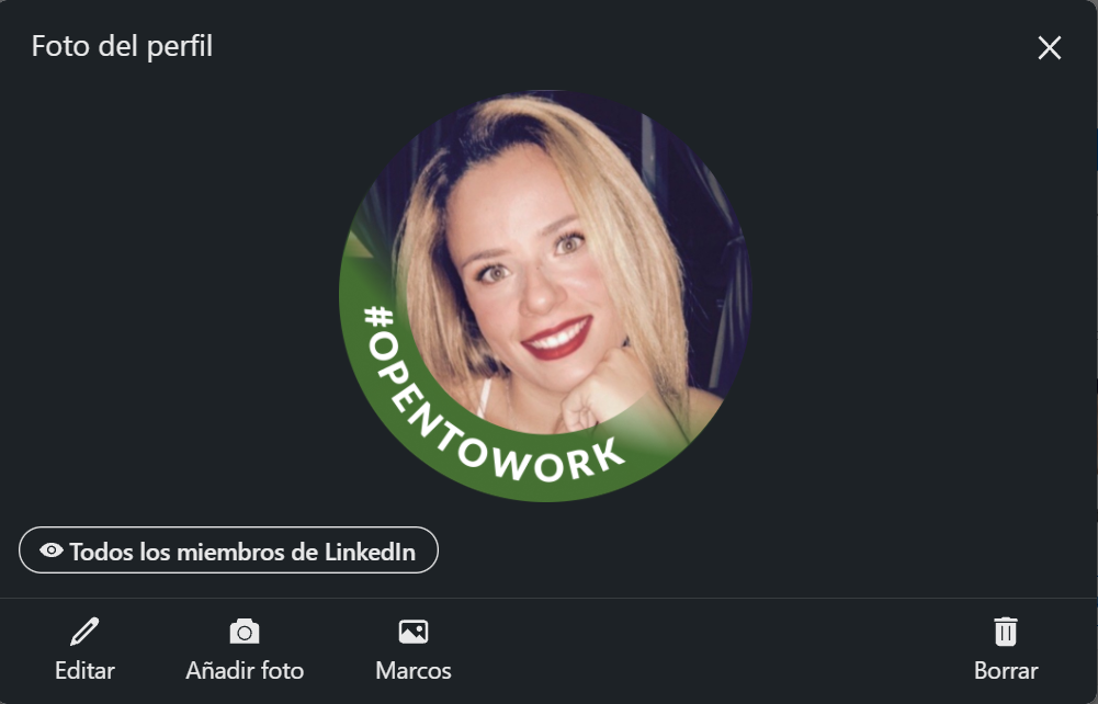 Foto de perfil LinkedIn