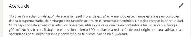 extracto linkedin