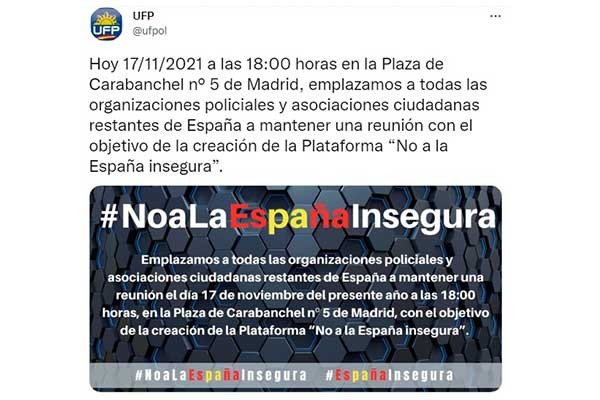 manifestación 17 noviembre 