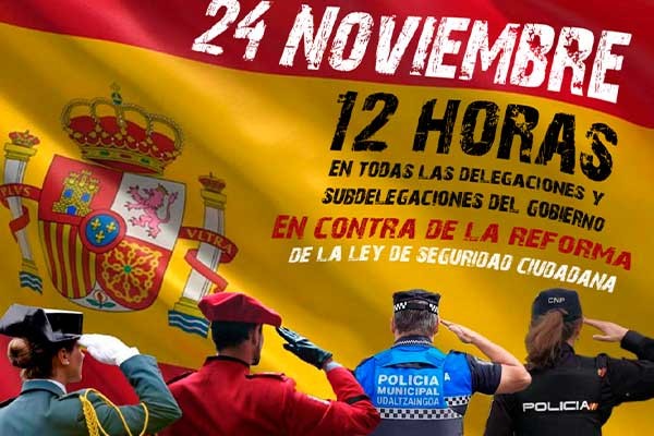 manifestación 24 noviembre 