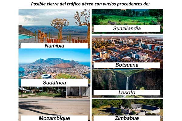 países cierre aéreo