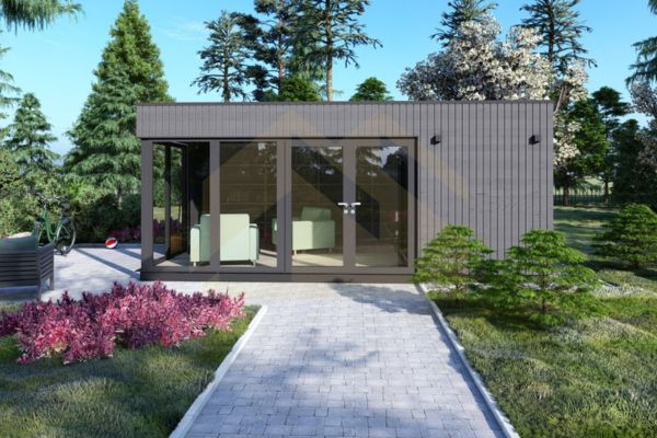 Frontal casa prefabricada Bremen 