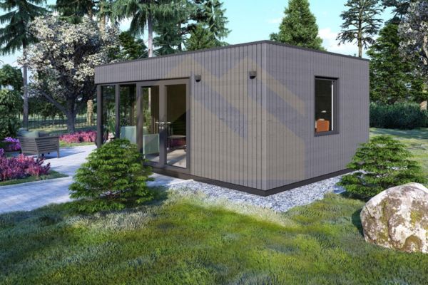 Lateral casa prefabricada Bremen 