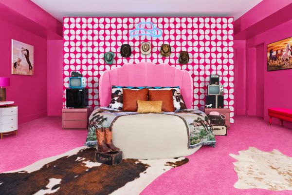 Dormitorio de la mansión de Barbie 