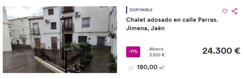 Chalet adosado en Jimena