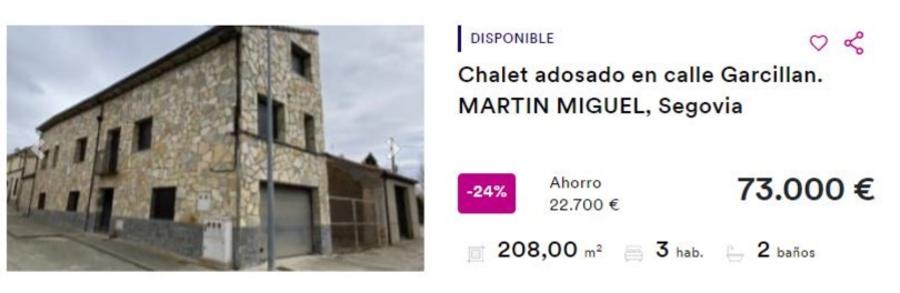 Chalet adosado en Martín Miguel