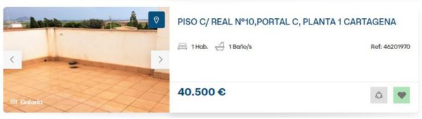Piso en venta en Cartagena