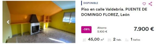 Piso en venta en Puente de Domingo Florez 