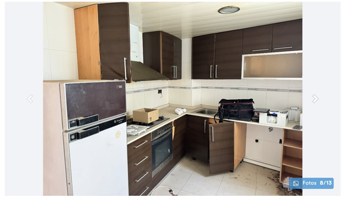 Cocina del piso de Tarragona