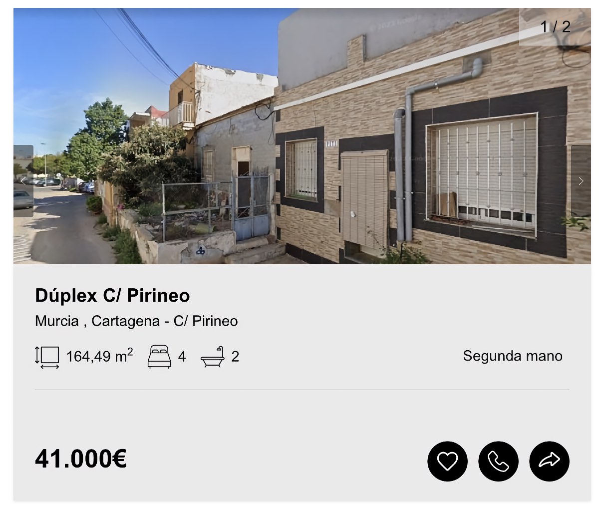 Dúplex de Solvia en Cartagena