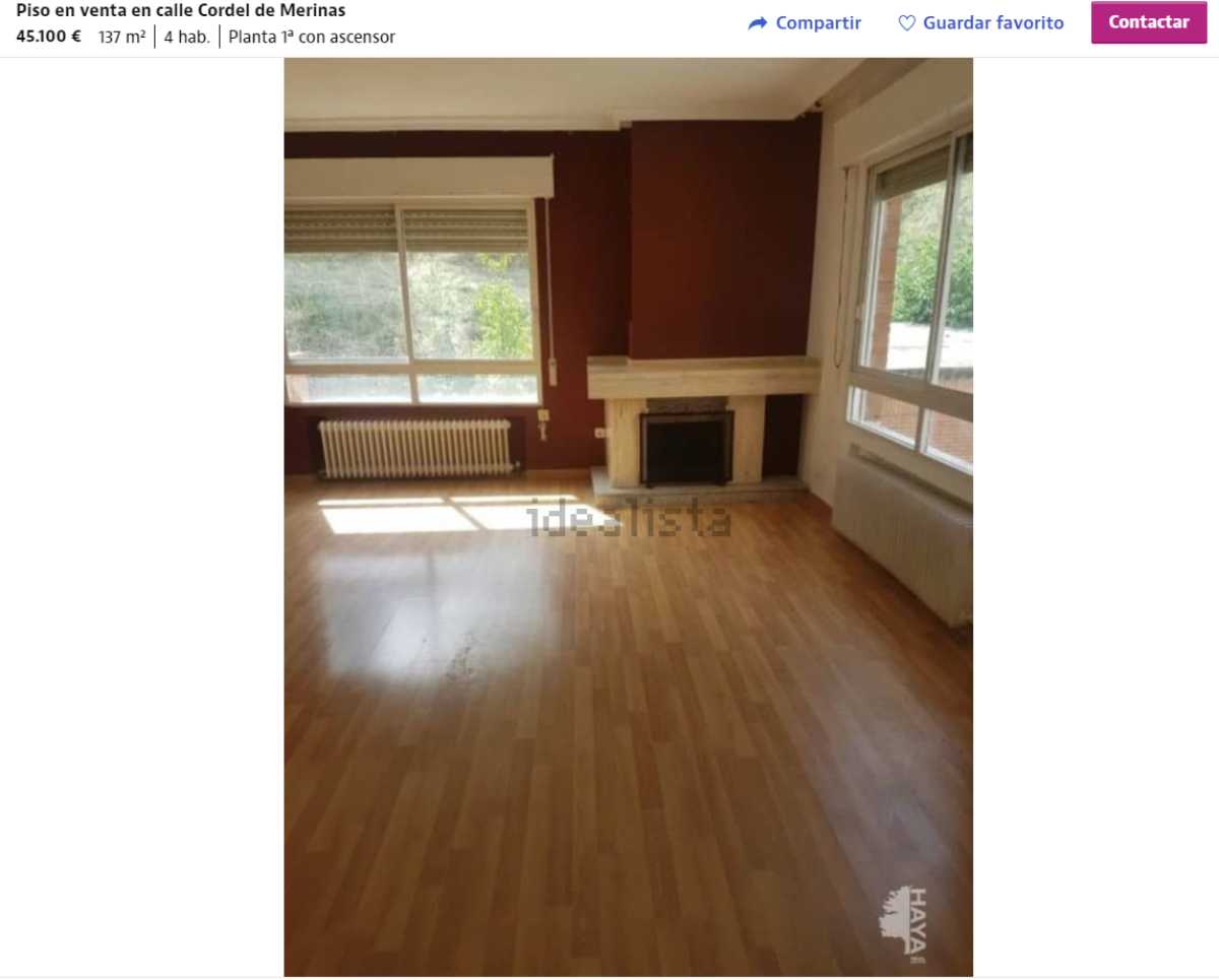 Piso en venta en Béjar por un precio de 45.100 euros 