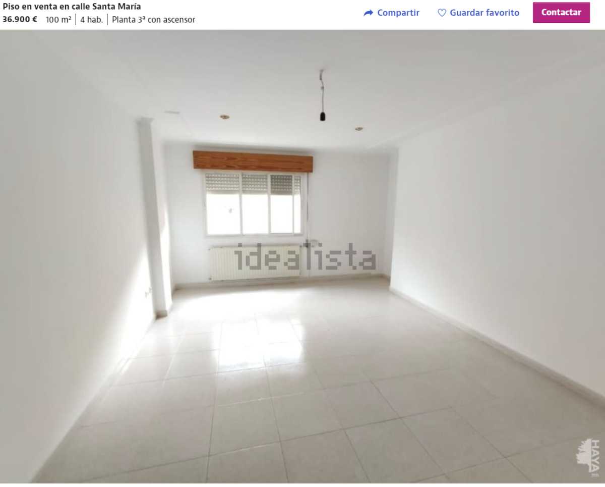 Piso en venta en Puertollano por un precio de 36.900 euros