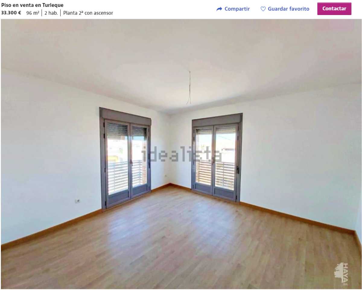 Piso en venta en Tulerque por un precio de 33.300 euros 
