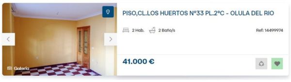 Piso en venta en Olula del Río