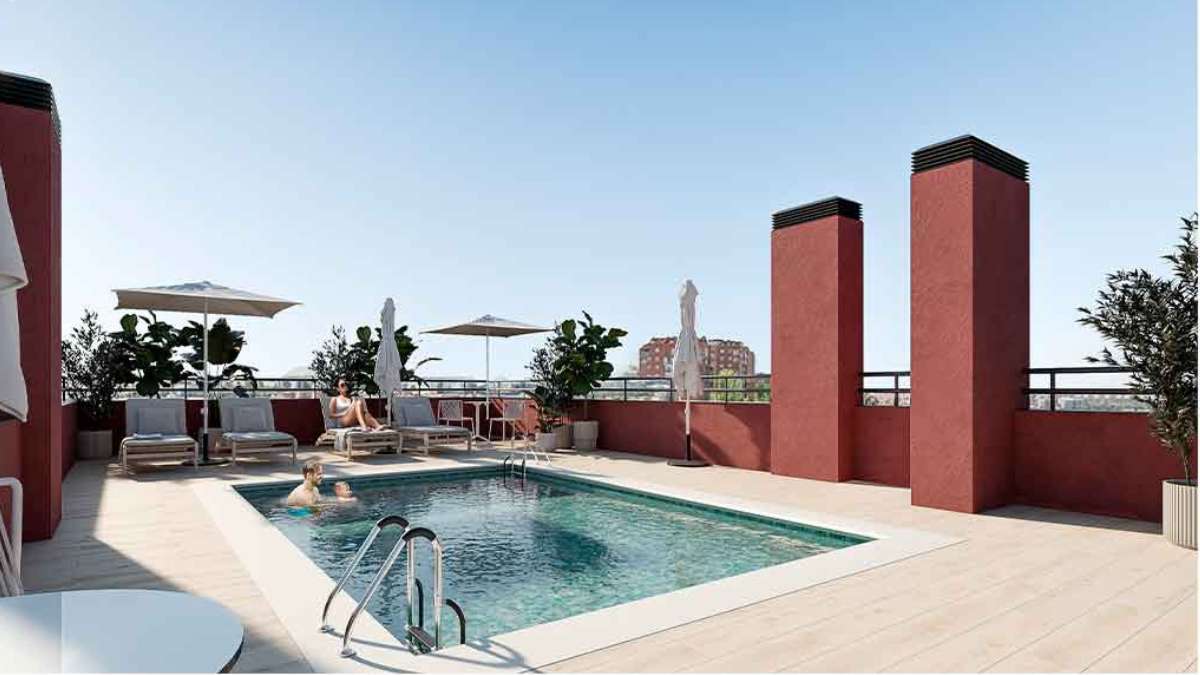 plano del piso a la venta por un precio de 168.000 euros