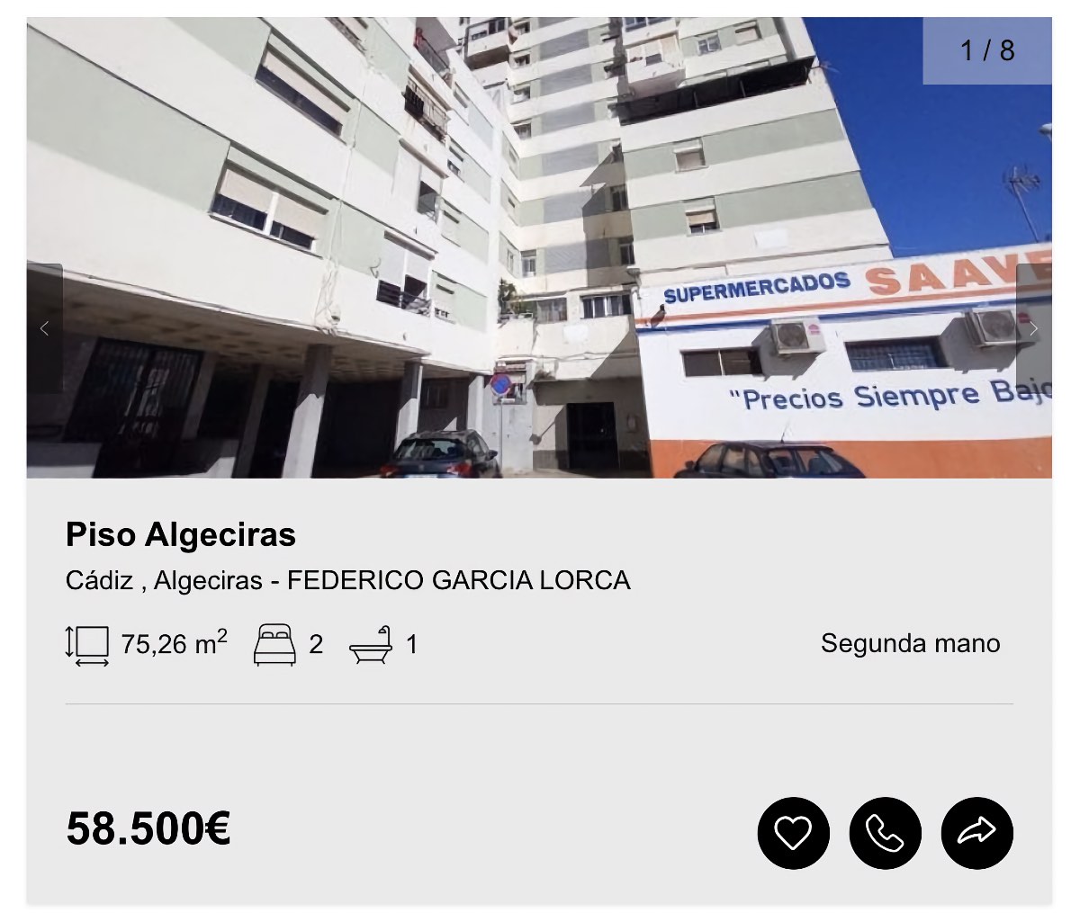 Piso de Solvia en Algeciras