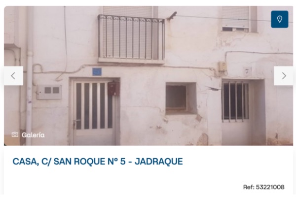 Piso del Banco Santander en Jadraque, en Guadalajara