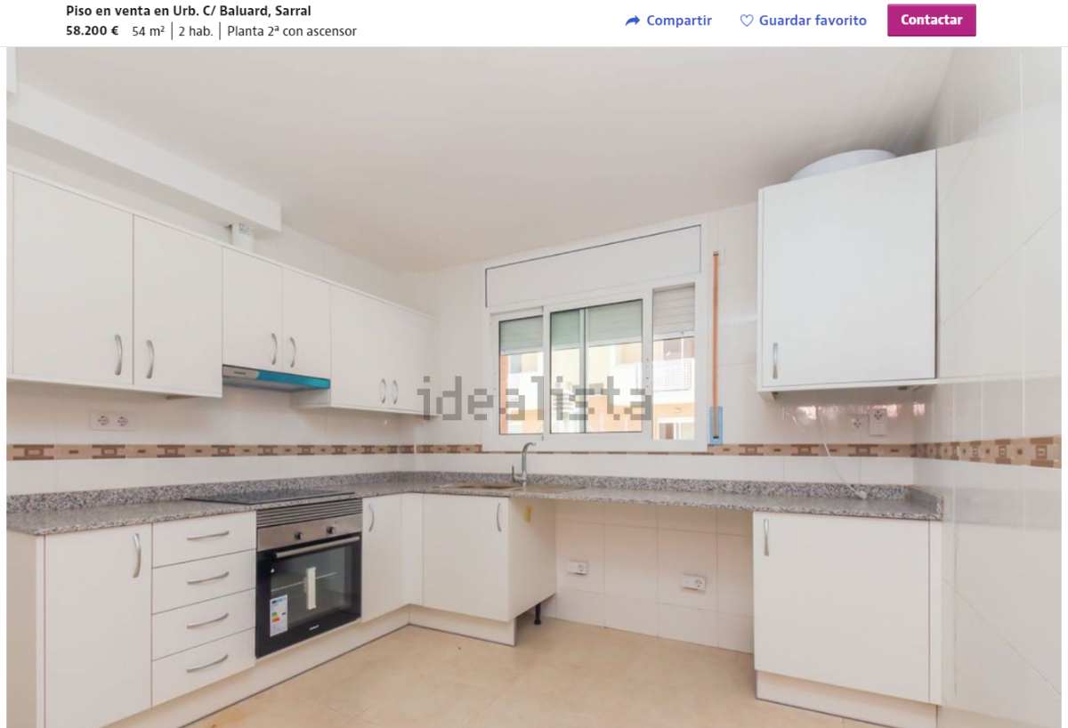 Piso en venta en Conca de Barberà por un precio de 58.200 euros 