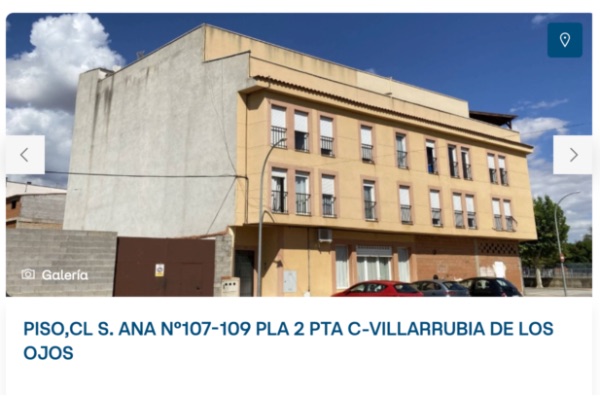 Piso del Banco Santander en Villarrubia