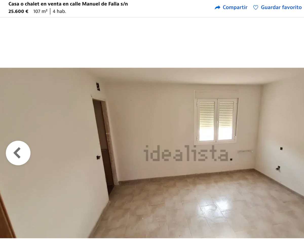 Casa o chalet en venta en Quero (Toledo) por un precio de 25.600 euros