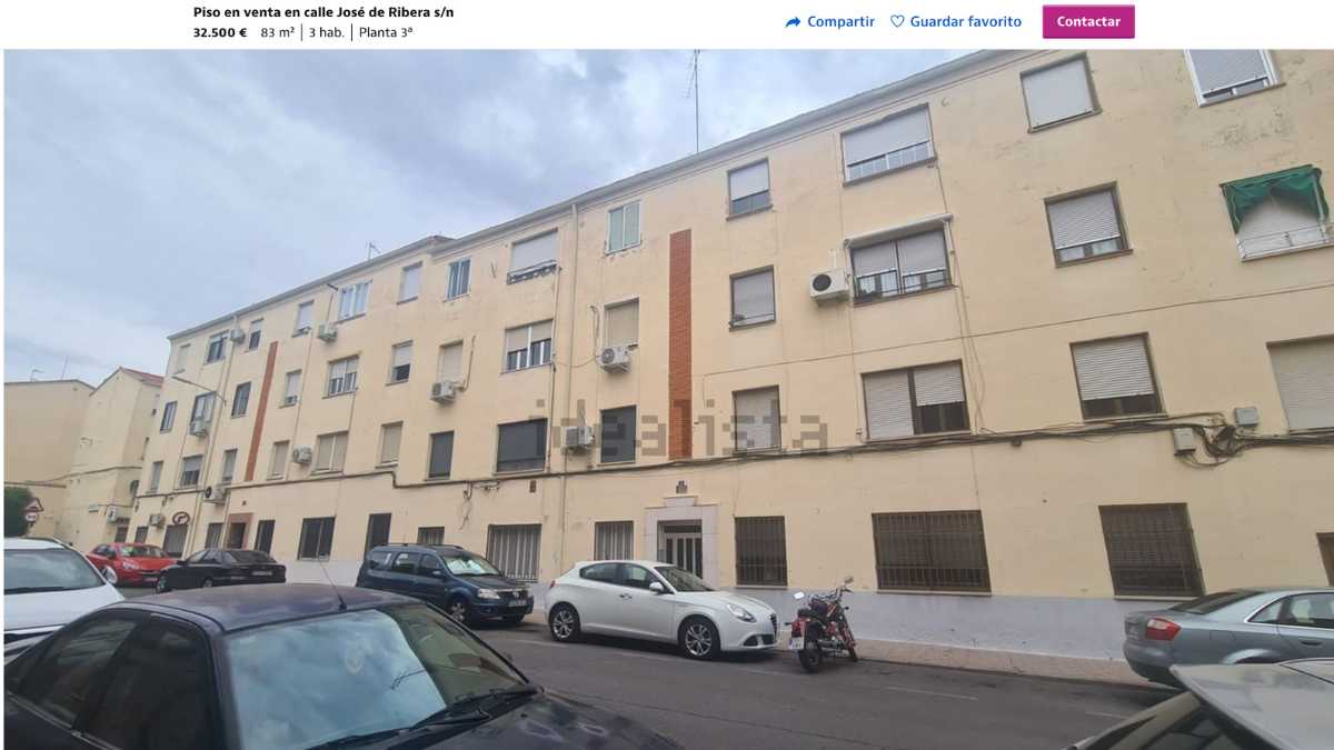 Piso en venta en Ciudad Real por un precio de 32.500 euros