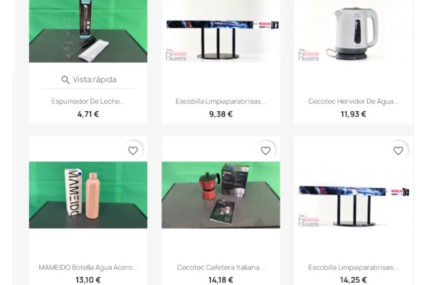Artículos de oferta por devoluciones