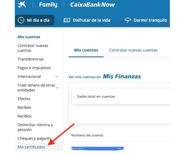 Certificado titularidad