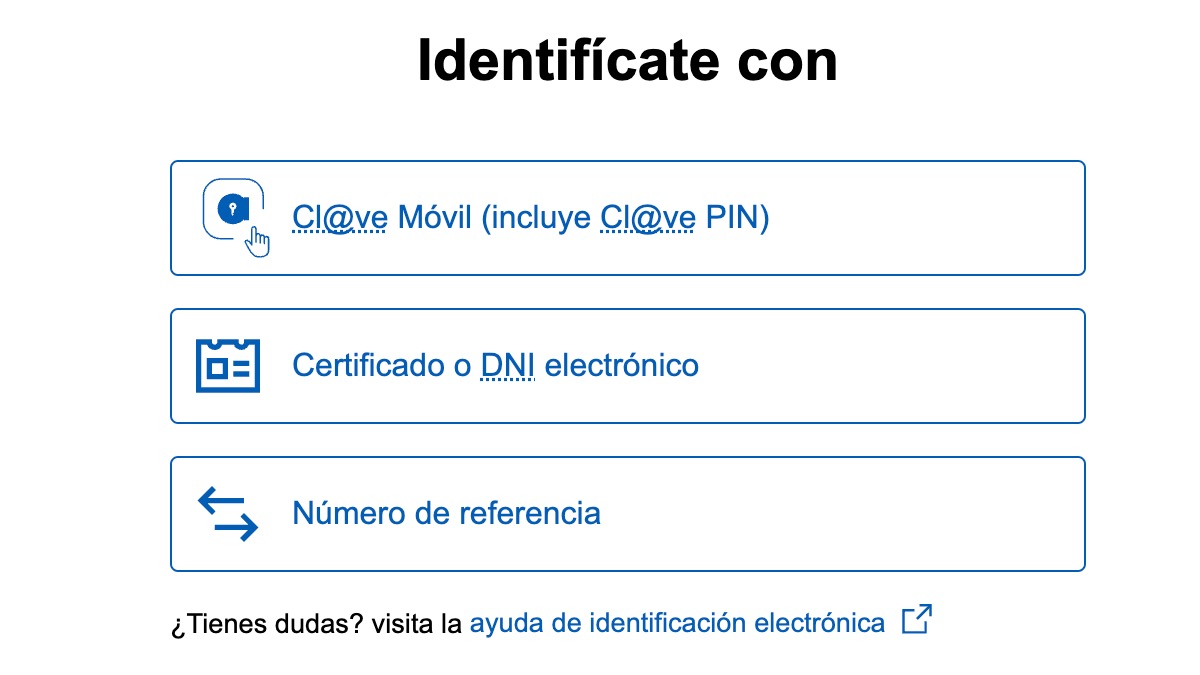 Segundo paso para descargar el borrador de la declaración de la Renta