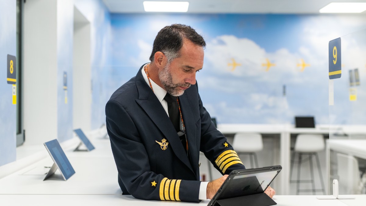 Empleado de Vueling