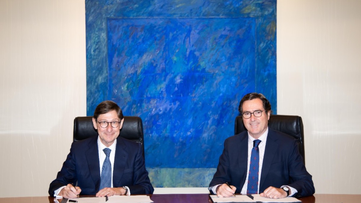 José Ignacio Goirigolzarri y Antonio Garamendi