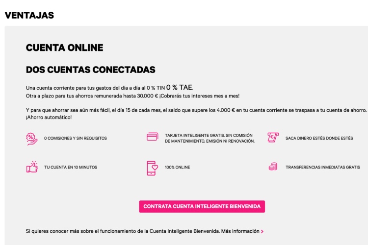 Cuenta Inteligente