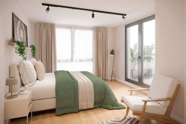 Sucursal Banco Santander transformada en vivienda