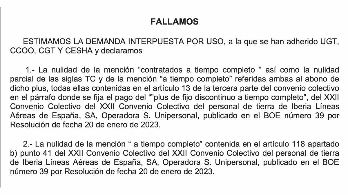 Fallo sentencia