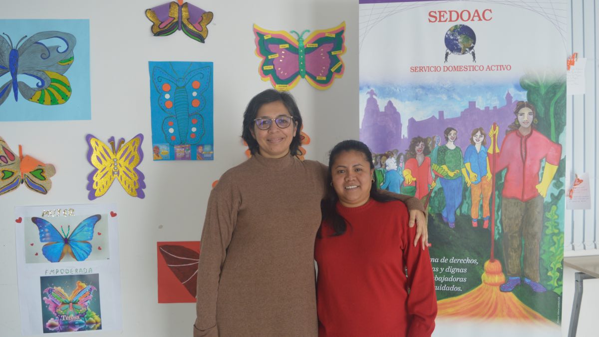 Edith y Karla, respectivamente