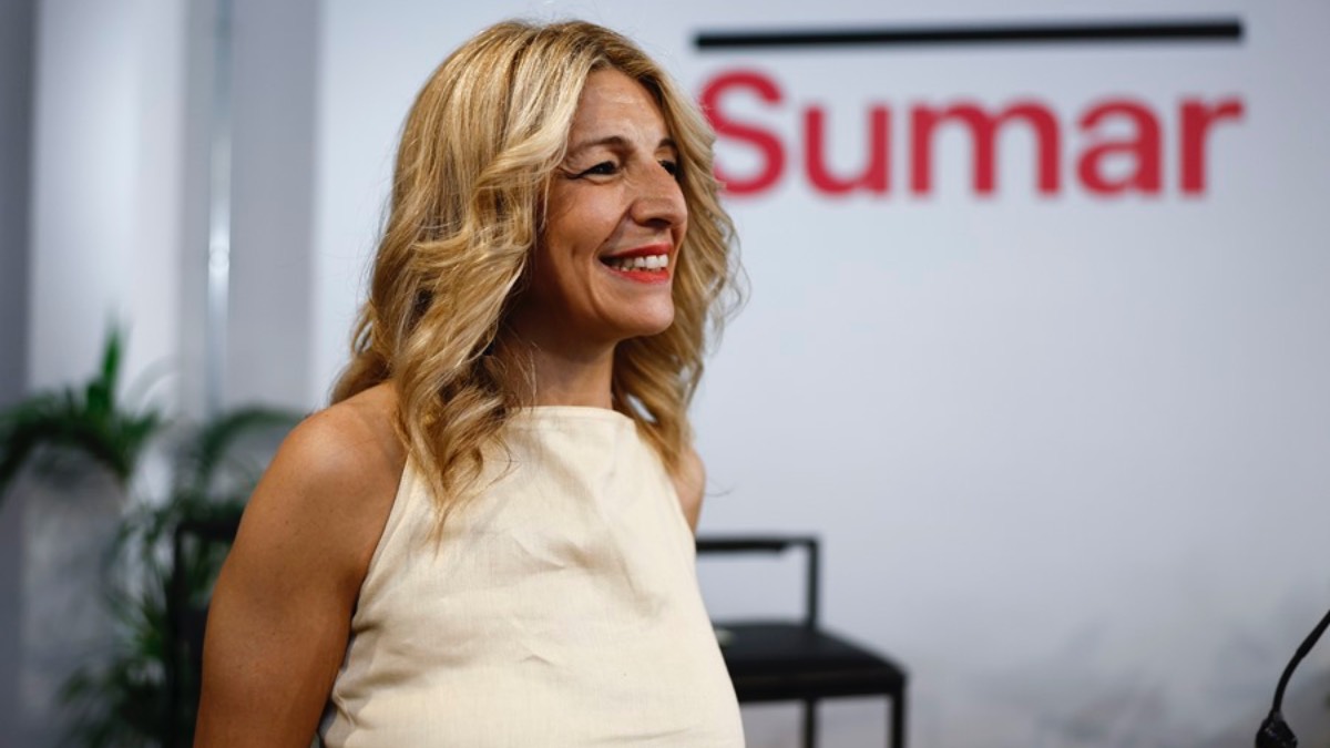 Yolanda Díaz, líder de Sumae